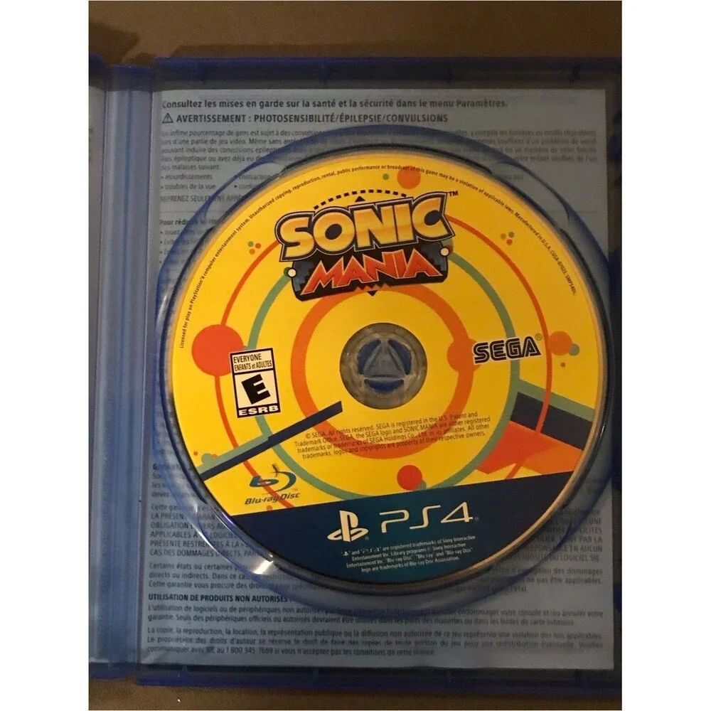 Sonic Mania PS4 | Sega PlayStation 4 Game Tested